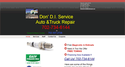 Desktop Screenshot of diautorepair.com